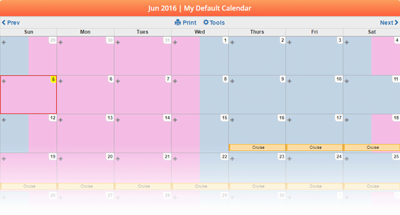 Qustody Custody Calendar / Custody Tracker